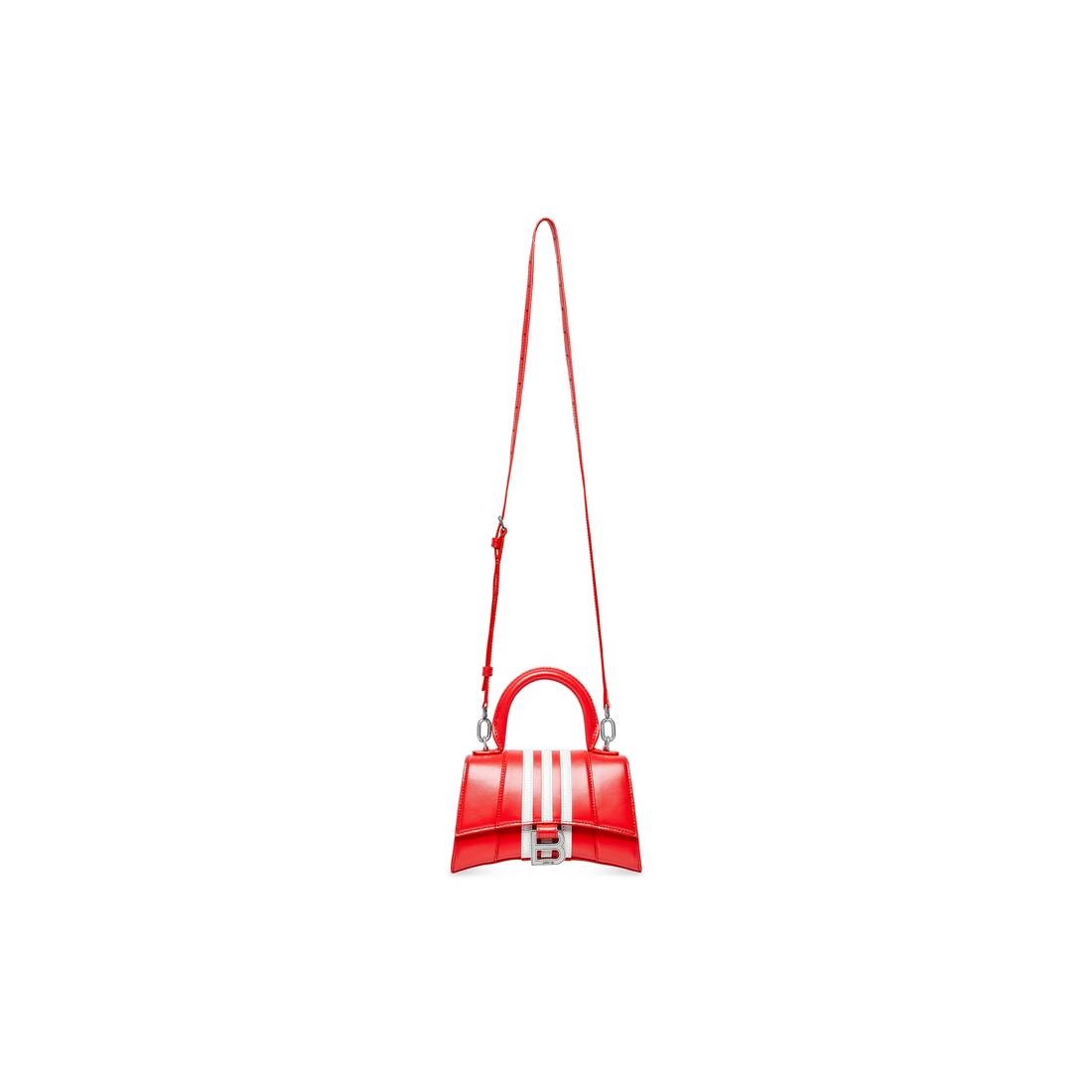 Women's Balenciaga / Adidas Hourglass Xs Handbag In Box in Red - 9