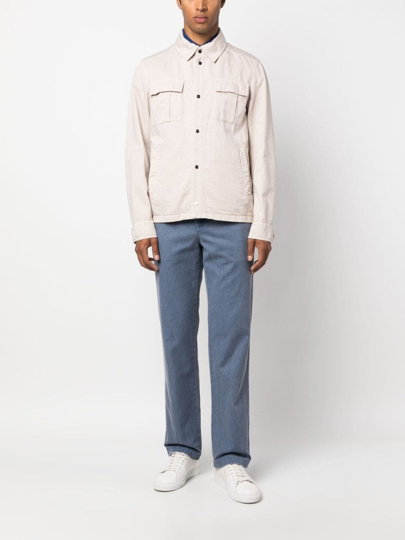Herno chest-pockets shirt outlook
