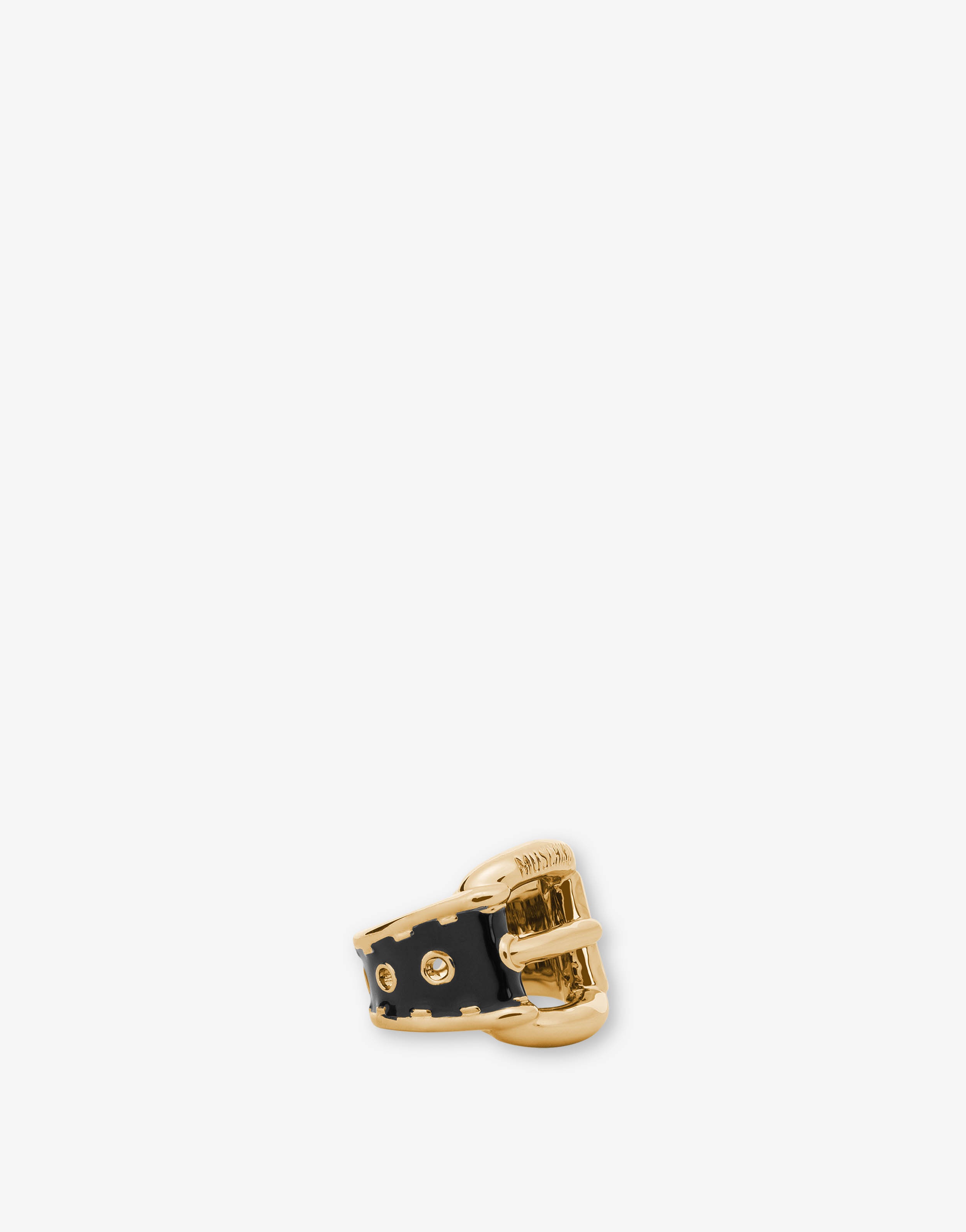 MOSCHINO BUCKLE RING - 2