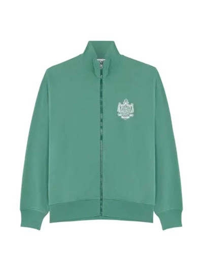 Maison Kitsuné Logo Zip-Up Jacket Green outlook