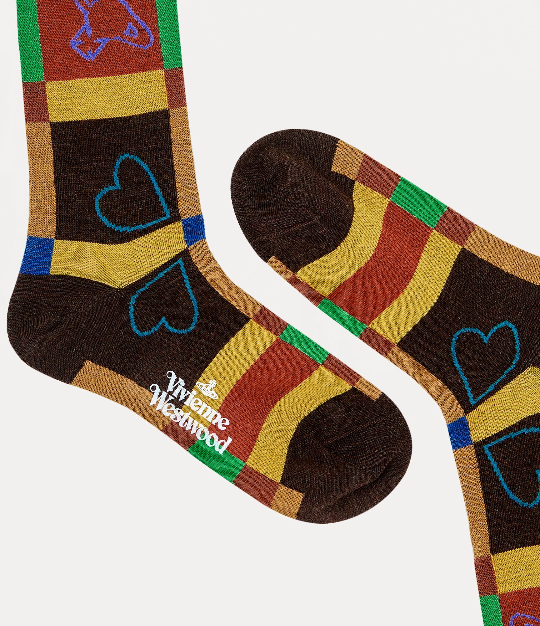 HEARTS AND ORBS KNEE HIGH - 3