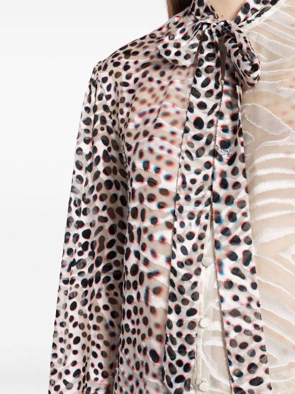 all-over graphic print shirt - 5
