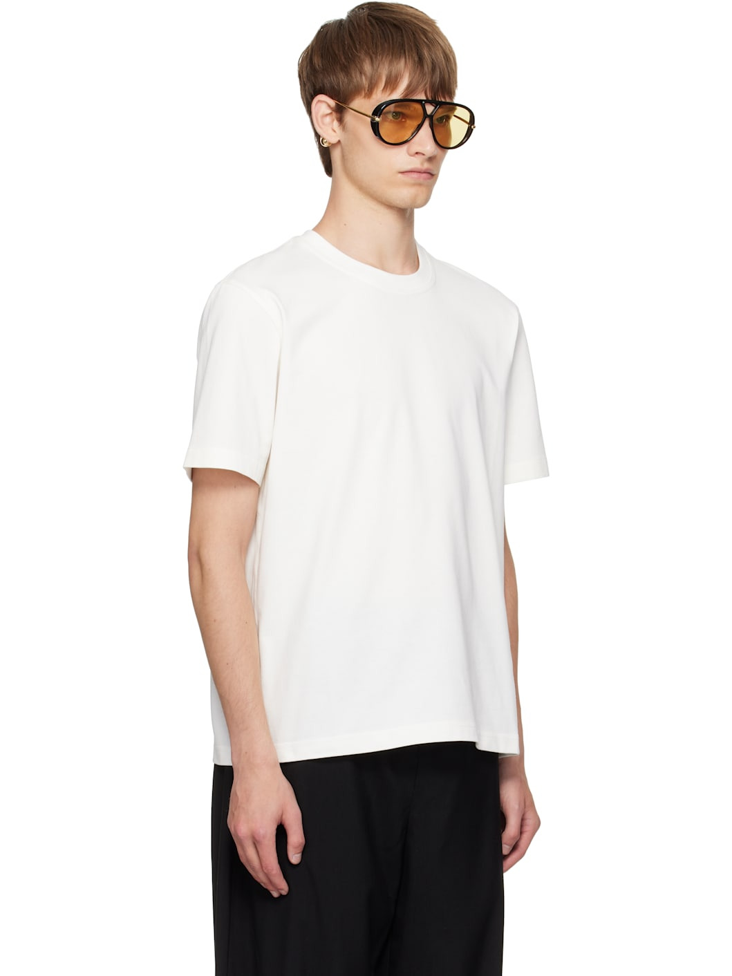 Off-White Cotton T-shirt - 2
