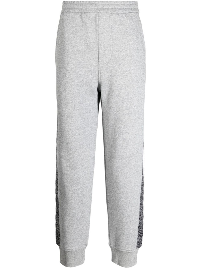 striped low-rise track pants 1
