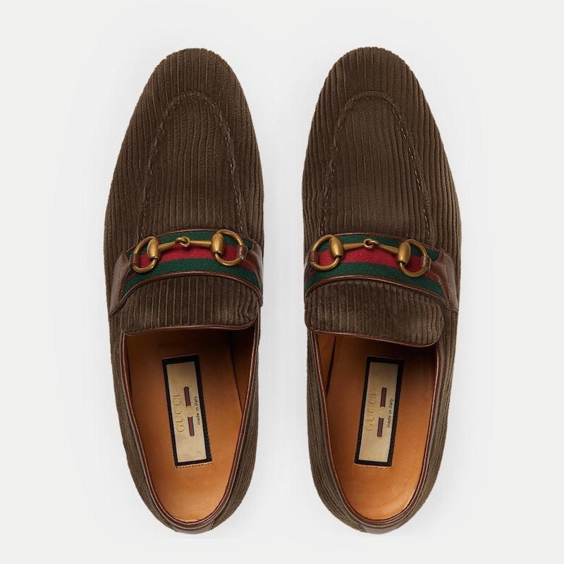Gucci Horsebit Web Loafers - 2
