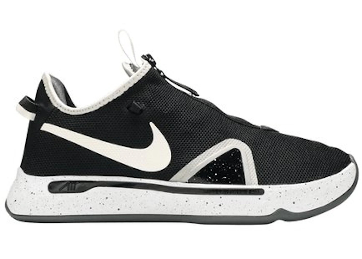 Nike PG 4 Team Black White - 1