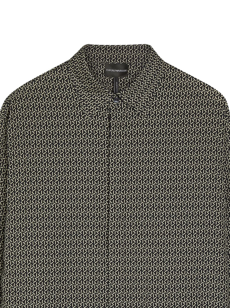 EMPORIO ARMANI patterned shirt outlook