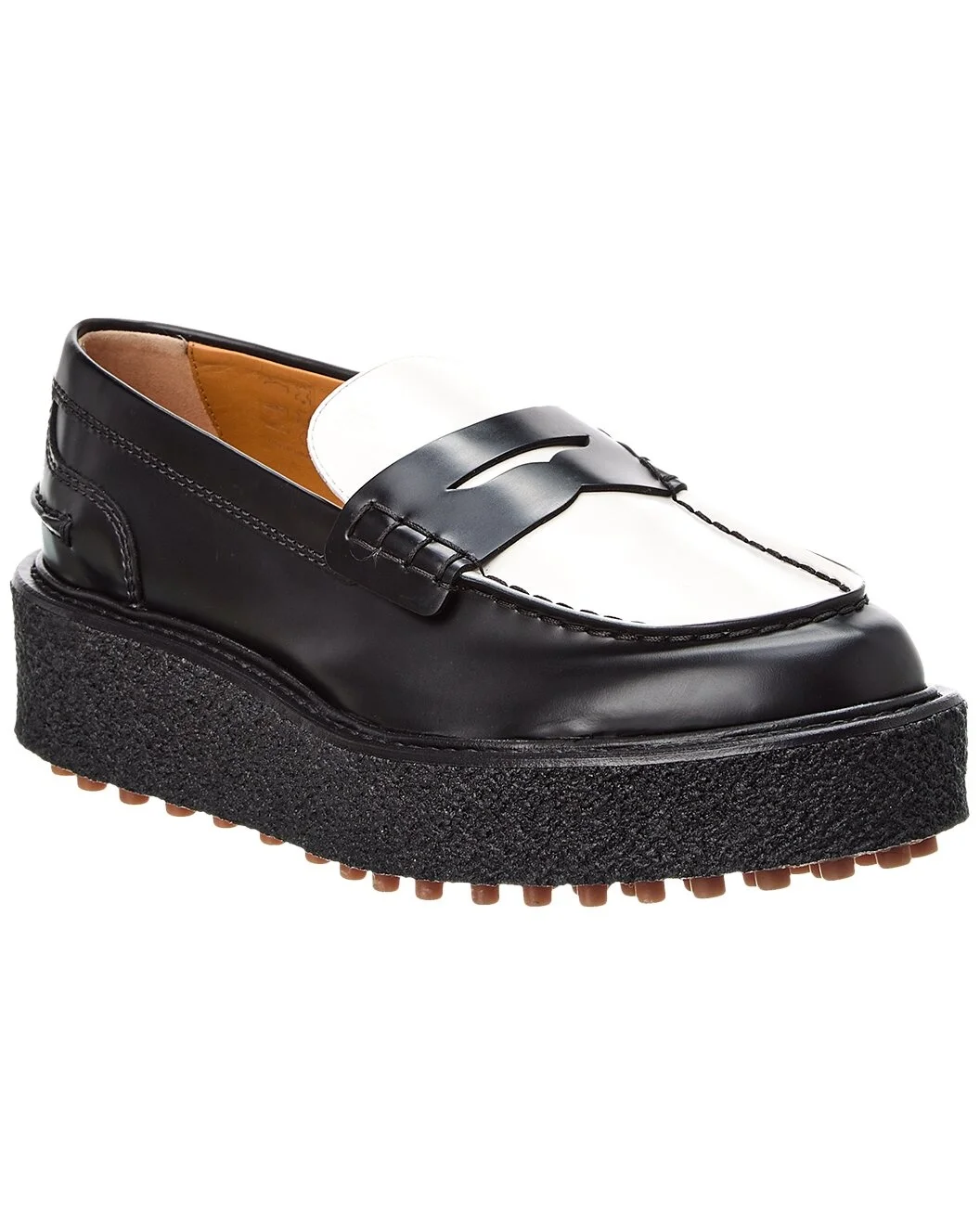 TOD’s Leather Platform Loafer - 1