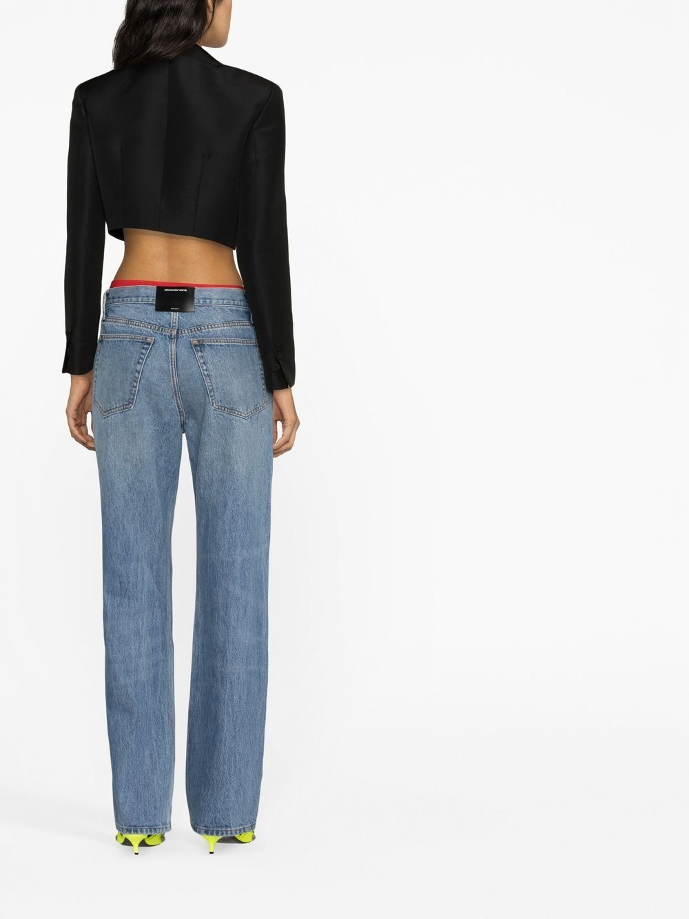 cropped tailored jacket - 3