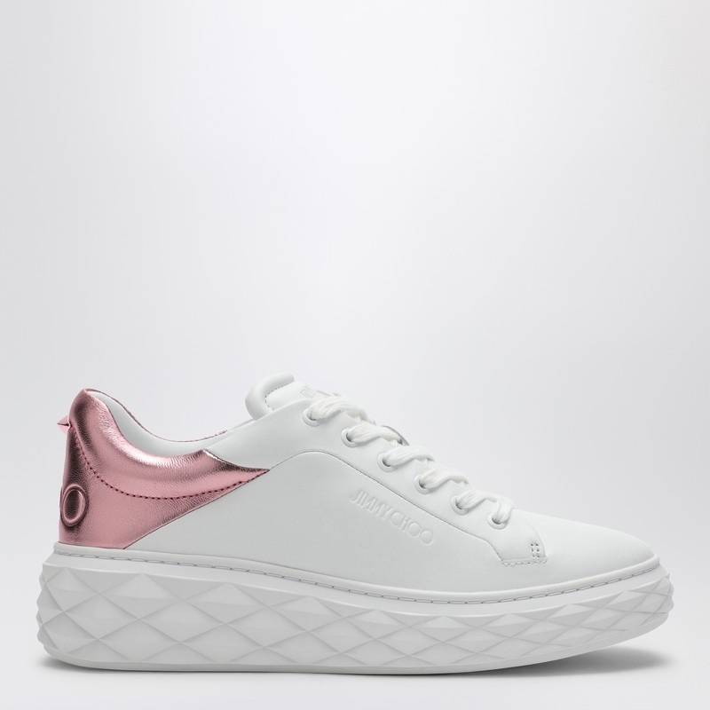 Diamond Maxi white/pink metallic Sneaker - 1