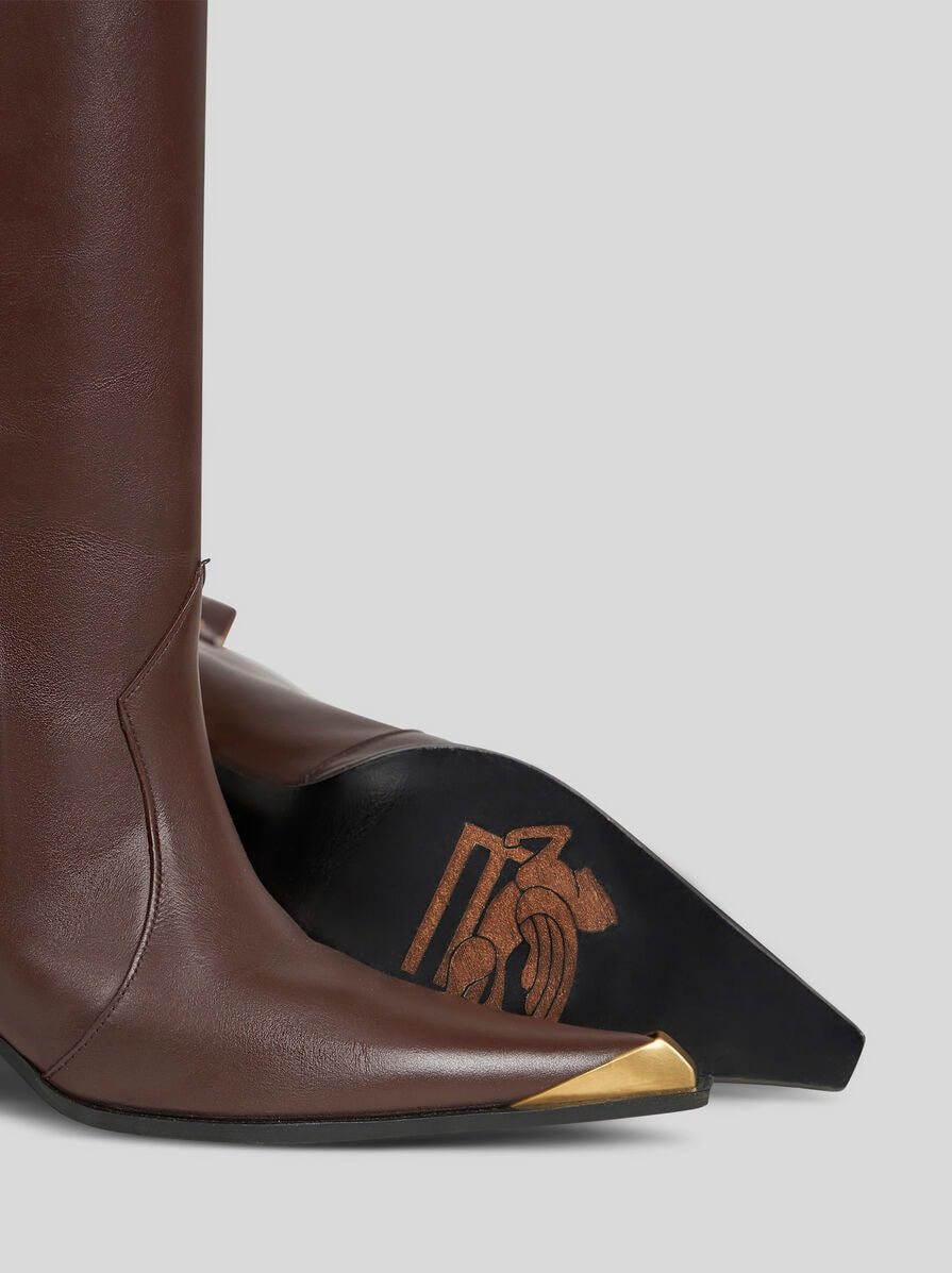 LEATHER BOOTS - 4