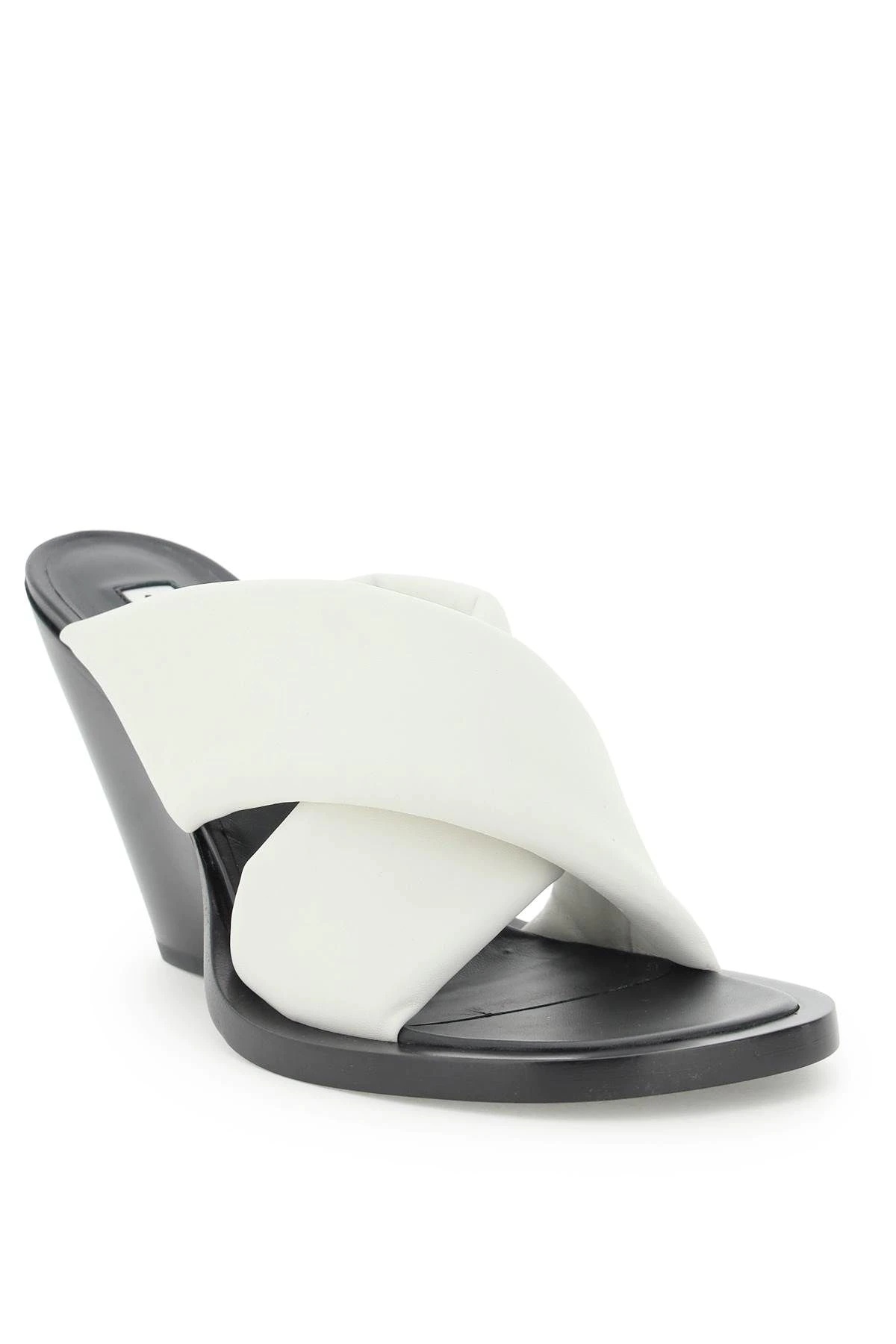 PADDED NAPPA MULES - 4