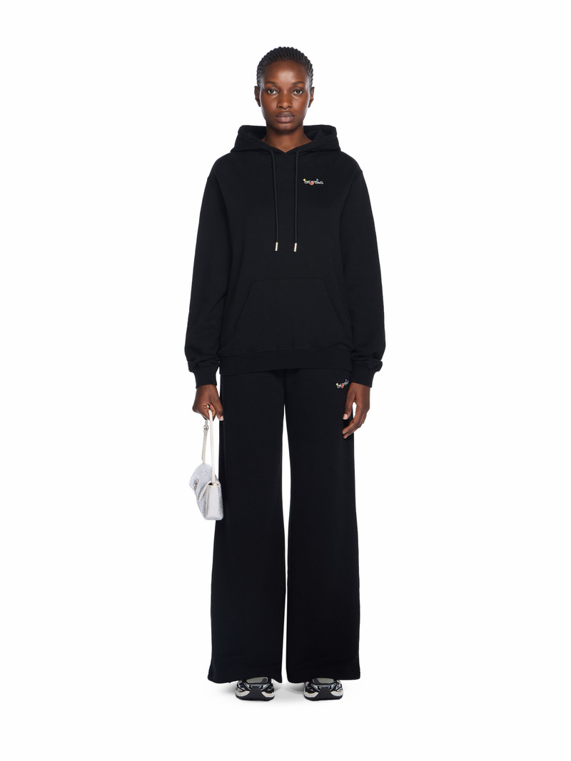 Off-White Arrow Glass Flower Logo Hoodie outlook