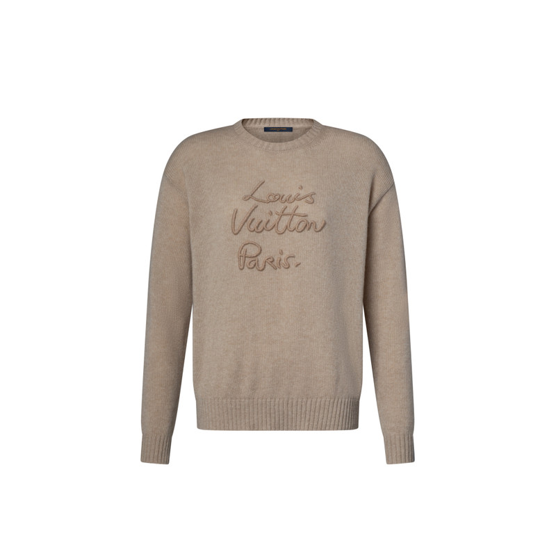 Cursive Signature Pullover 1