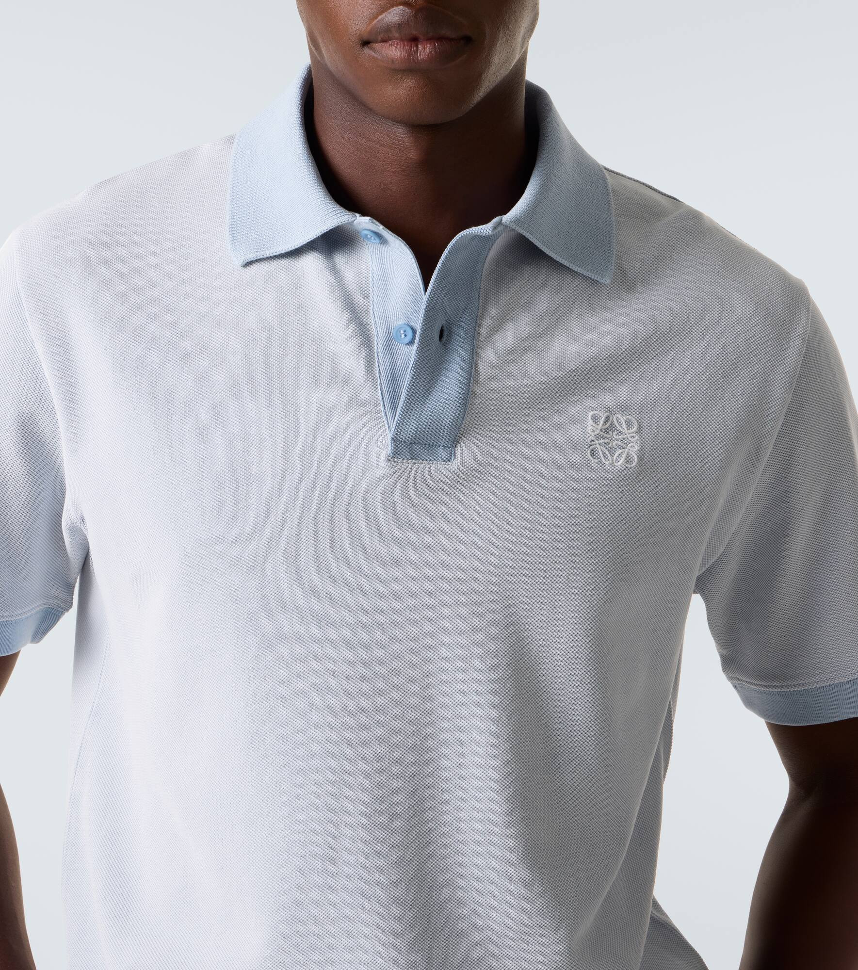 Cotton piqué polo - 6