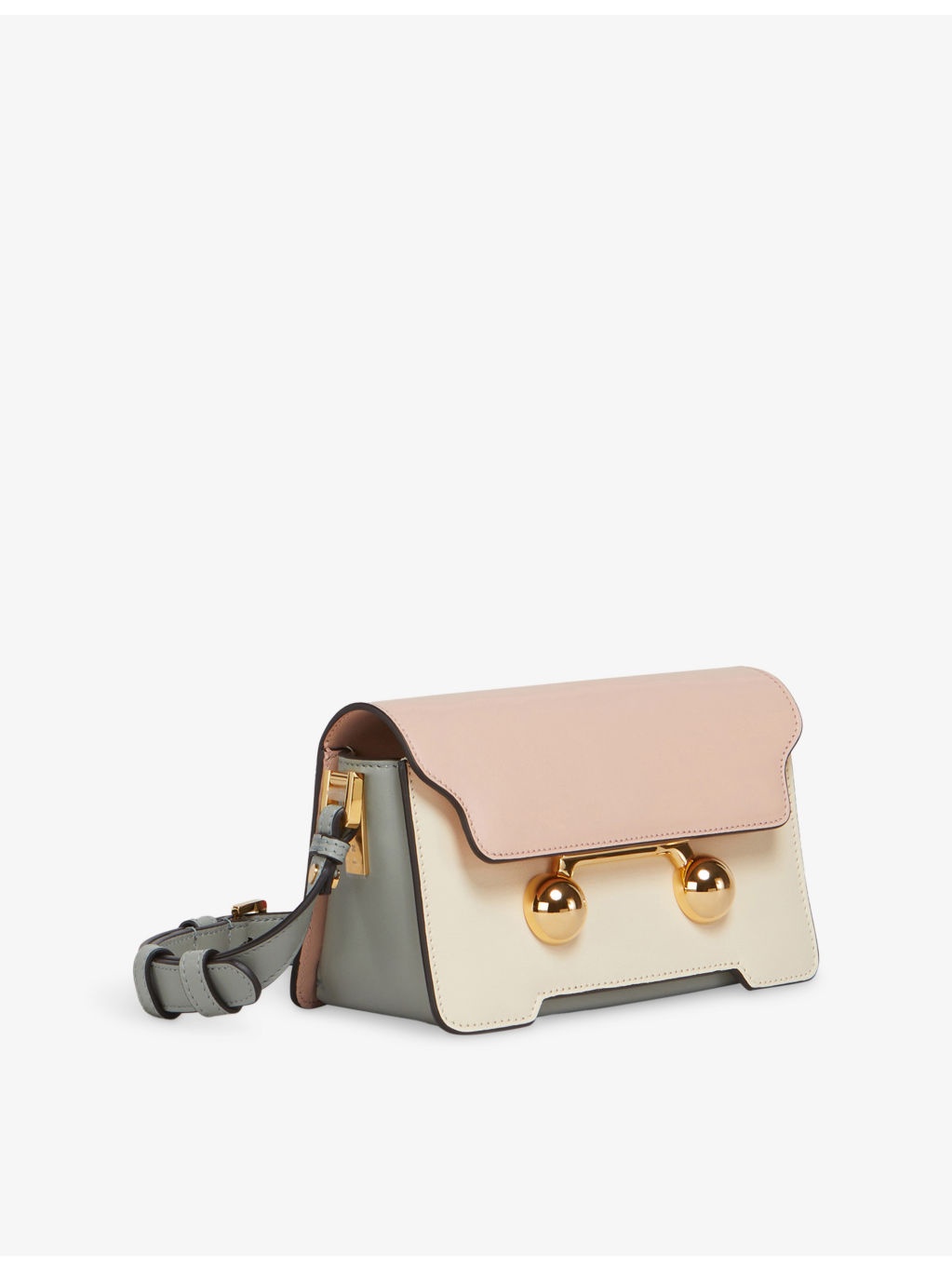 Trunkaroo Mini Leather Shoulder Bag - 5