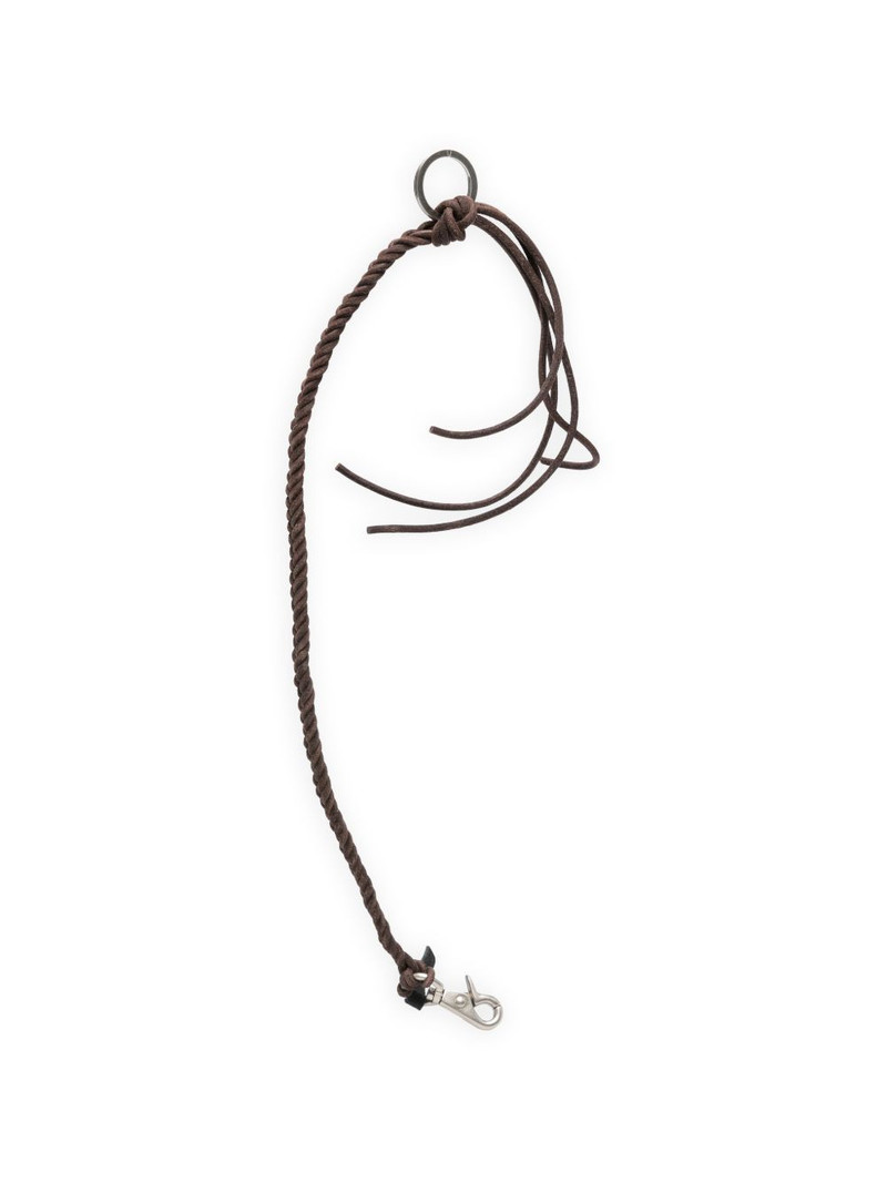 Our Legacy braided keyring outlook