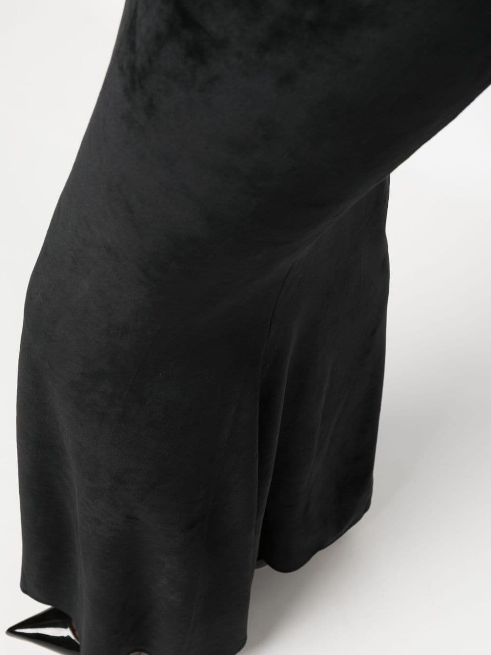 velvet maxi skirt - 5