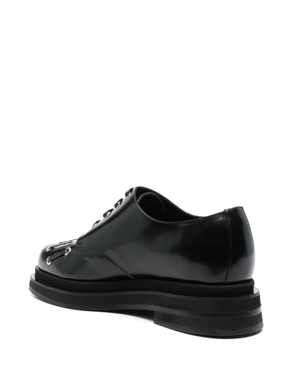 decorative-stitching Derby shoes - 3