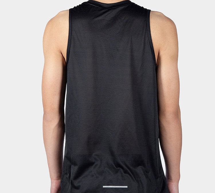 Men's Nike Dri-Fit Casual Sports Black Vest AJ7563-010 - 5