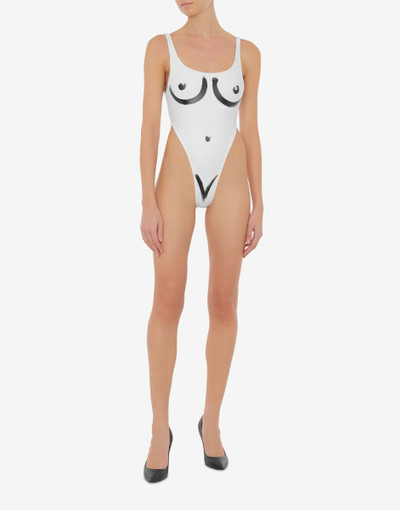 Moschino BODY PRINT SWIMSUIT outlook