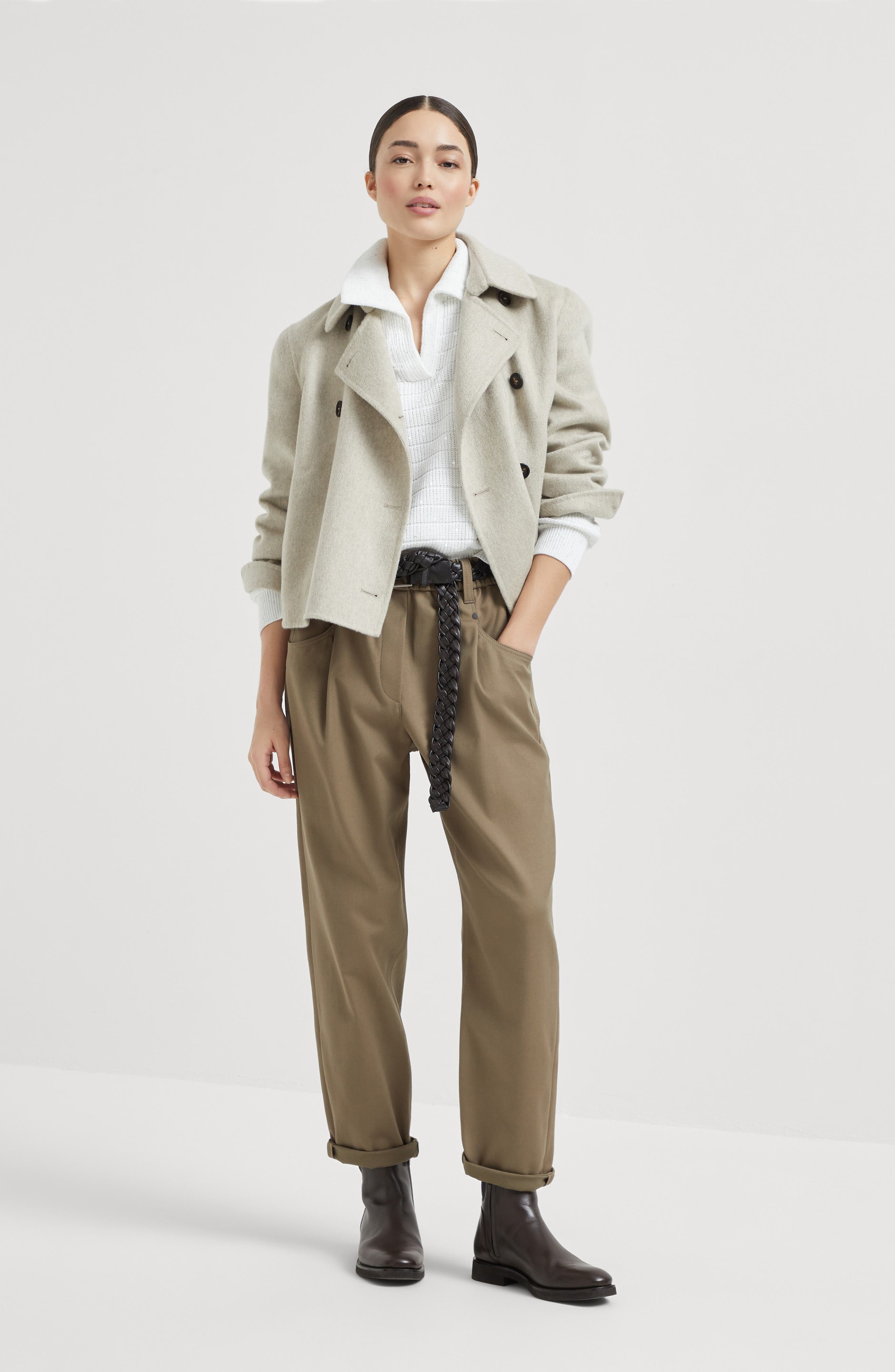 Brunello Cucinelli Baggy trousers in Brown at Nordstrom - 5