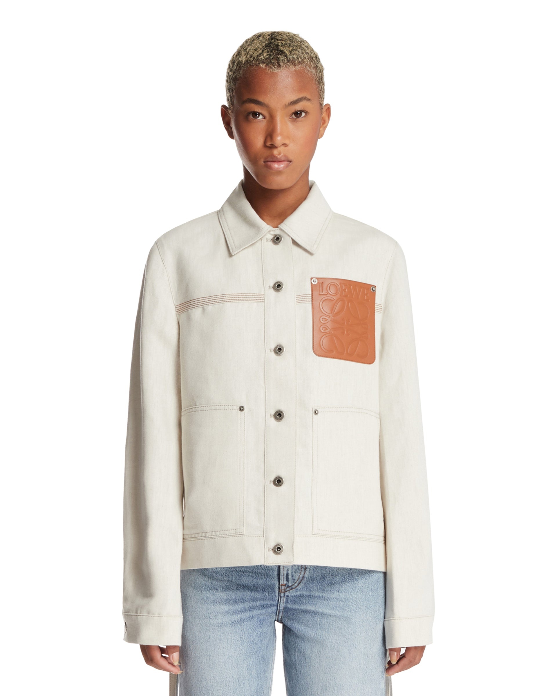 Beige Workwear Jacket - 1