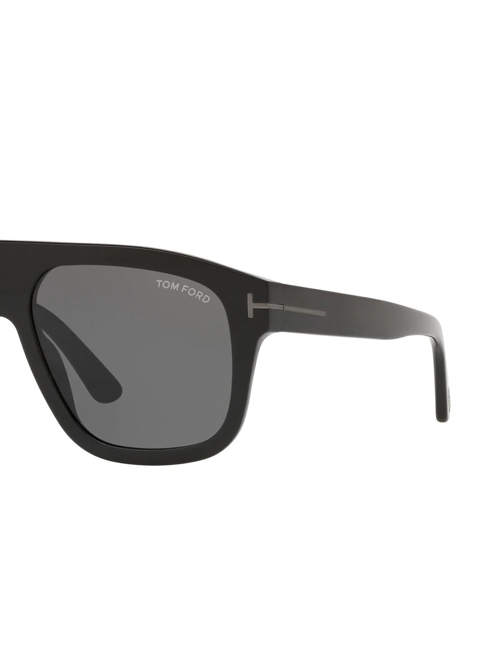 oversize-frame tinted sunglasses - 4