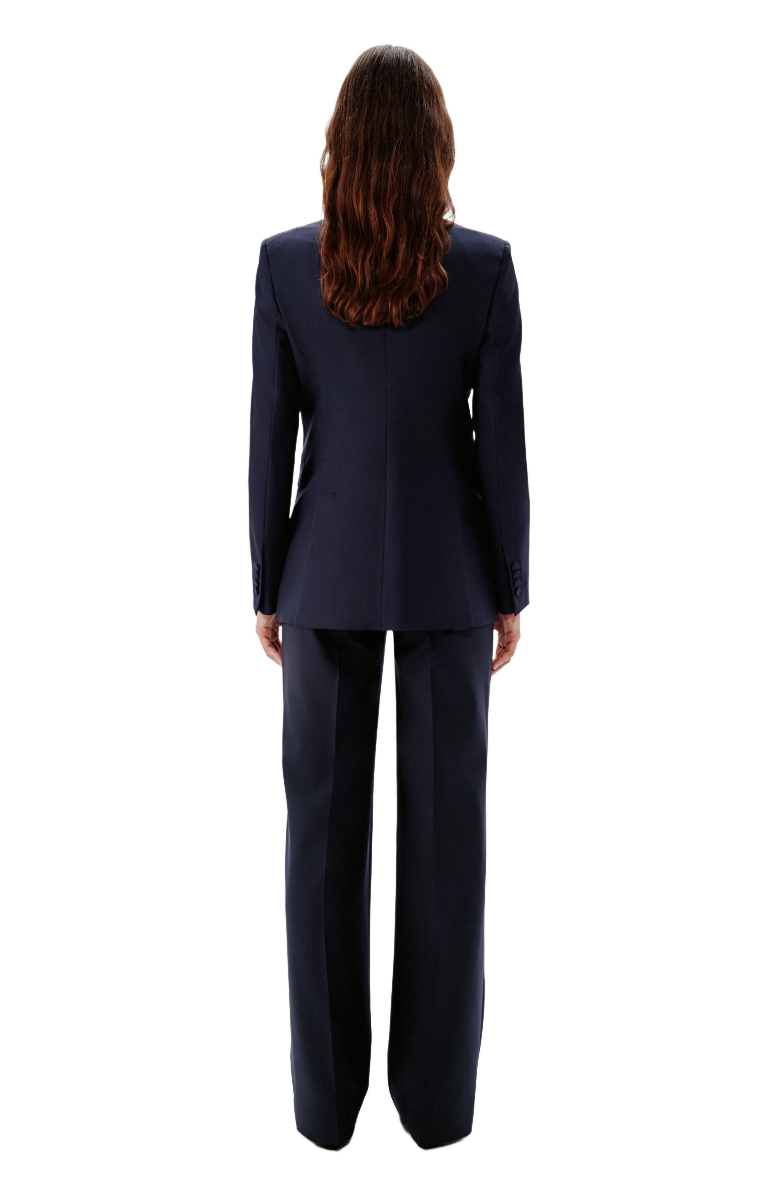 Another Tomorrow DOUBLE BREASTED JACKET in Navy at Nordstrom - 3