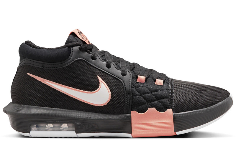 Nike LeBron Witness 8 Black Apricot Agate White 1