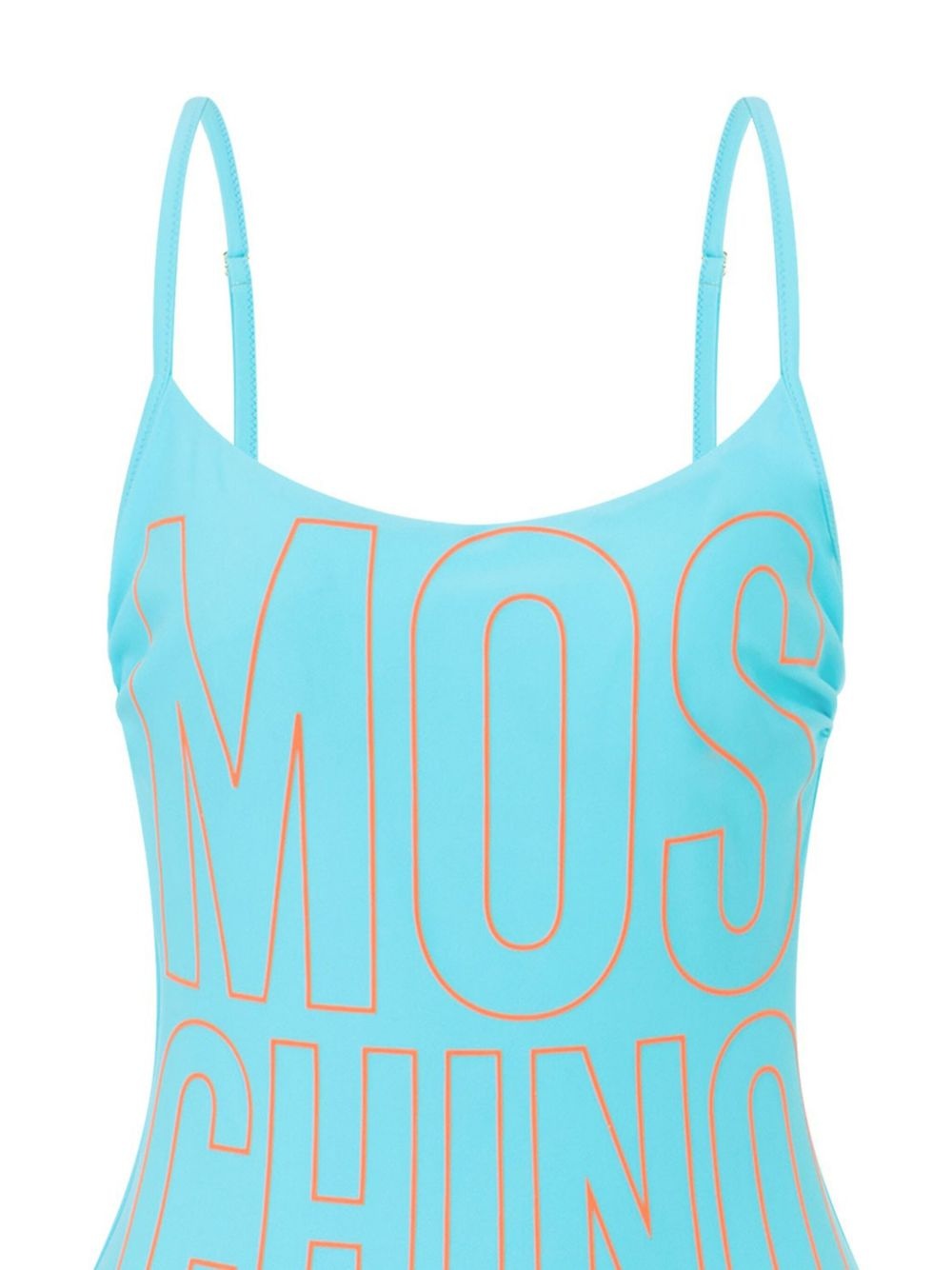 logo-print swimsuit - 2