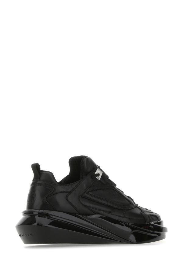 スニーカー ALYX Black leather Hiking sneakers (AAUSN0034LE01 BLK0001) 1017 ALYX 9SM Alyx Woman Black Leather Hiking Sneakers