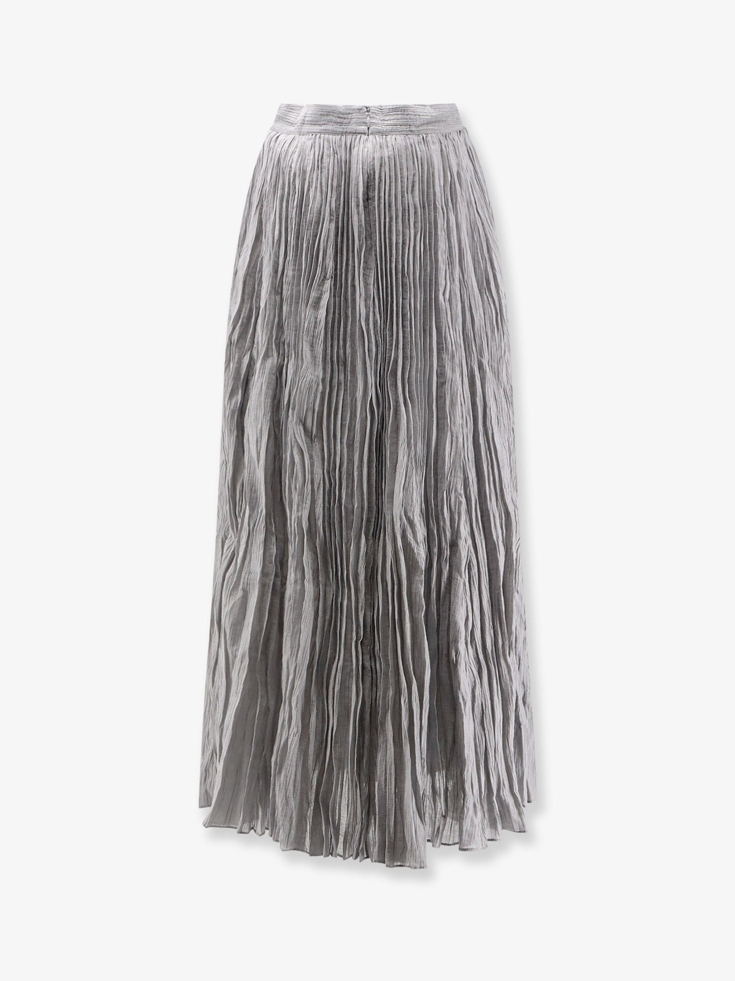 Toteme Crinkled Plissé Cotton Skirt - 2