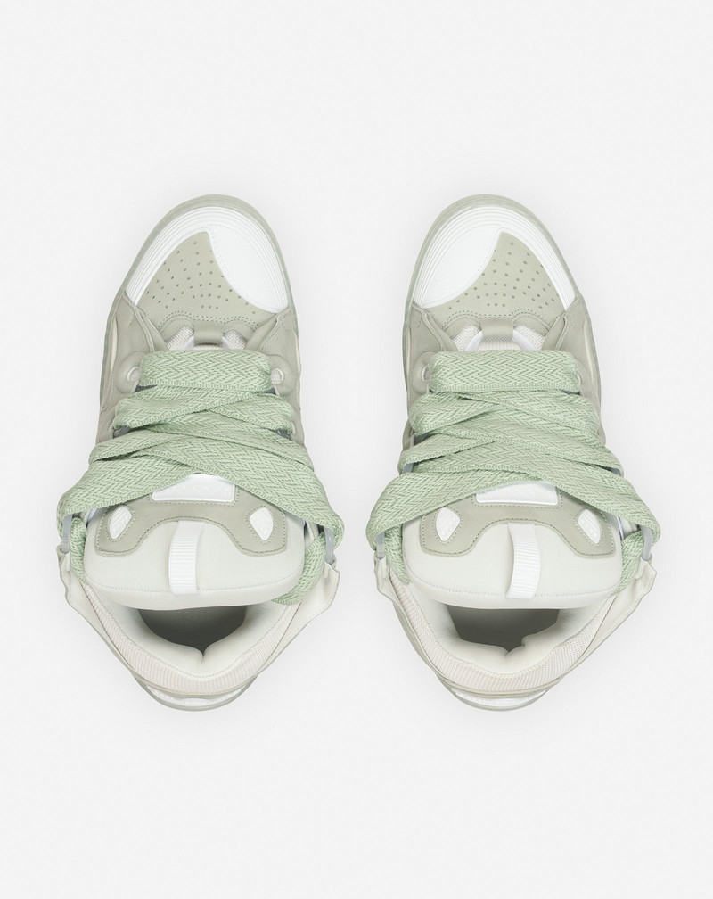 LEATHER CURB SNEAKERS 4