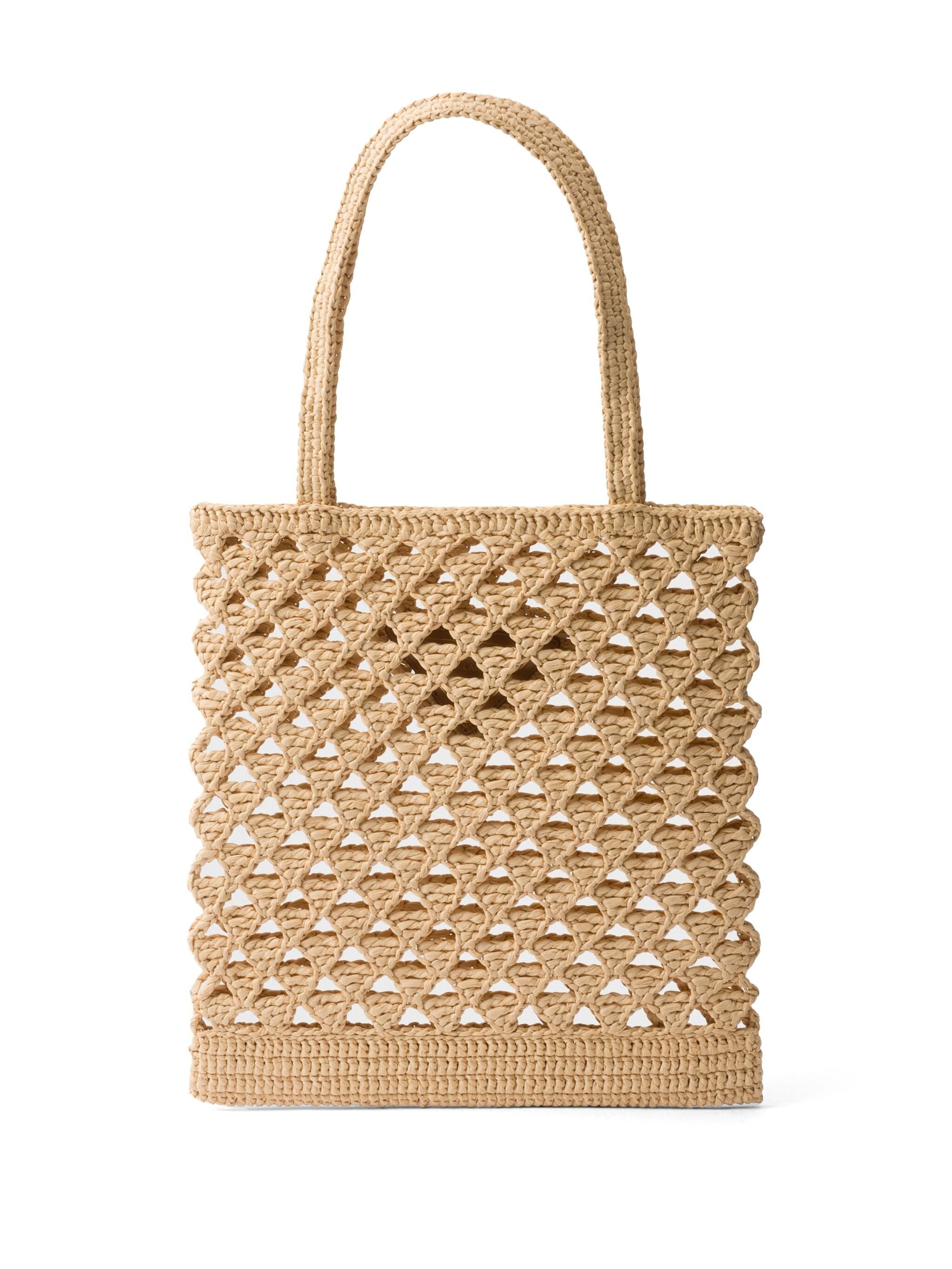 Woven Crochet Tote Bag - 2