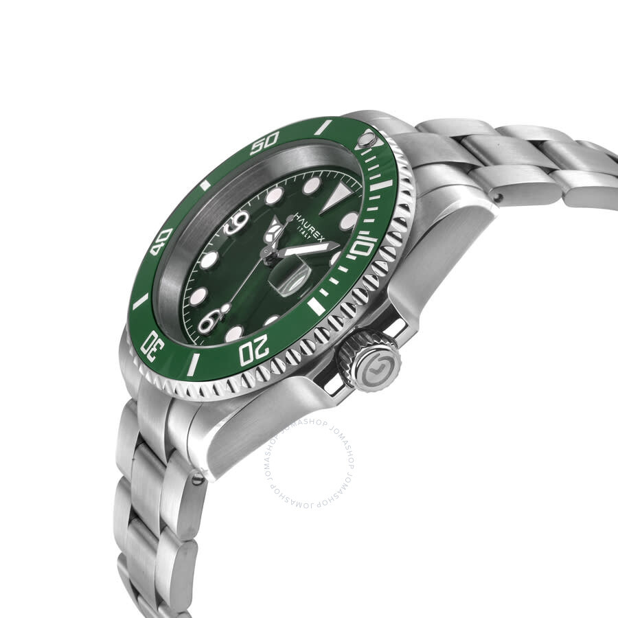 Haurex Italy - Haurex Italy Barracuda Automatic Green Dial Men's Watch 4A512UVV - 3