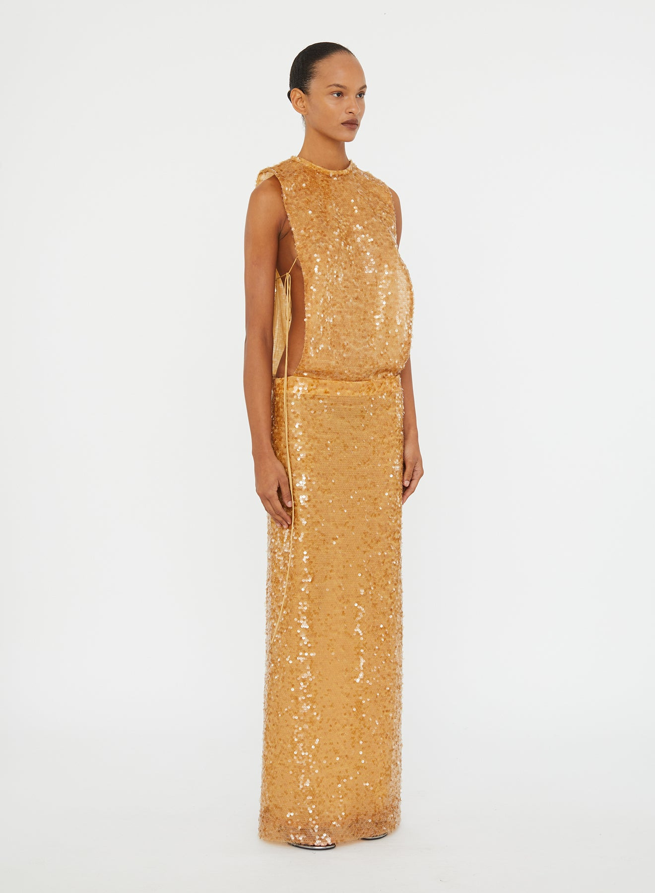 Illuminate Sequin Seperation Gown - 4