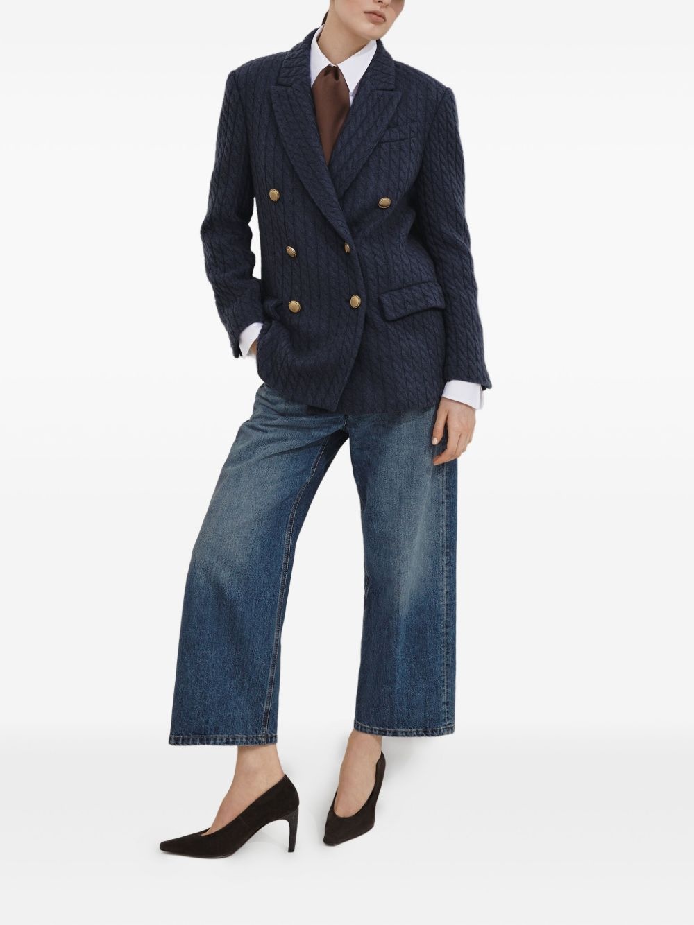cropped jeans - 2