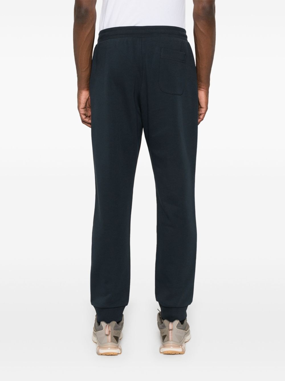 Makalu logo-appliqué tapered trousers - 4
