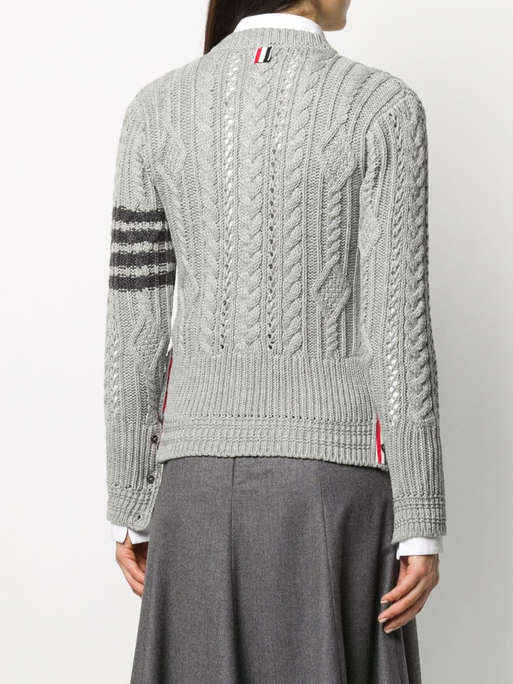 Aran cable-knit cardigan - 4