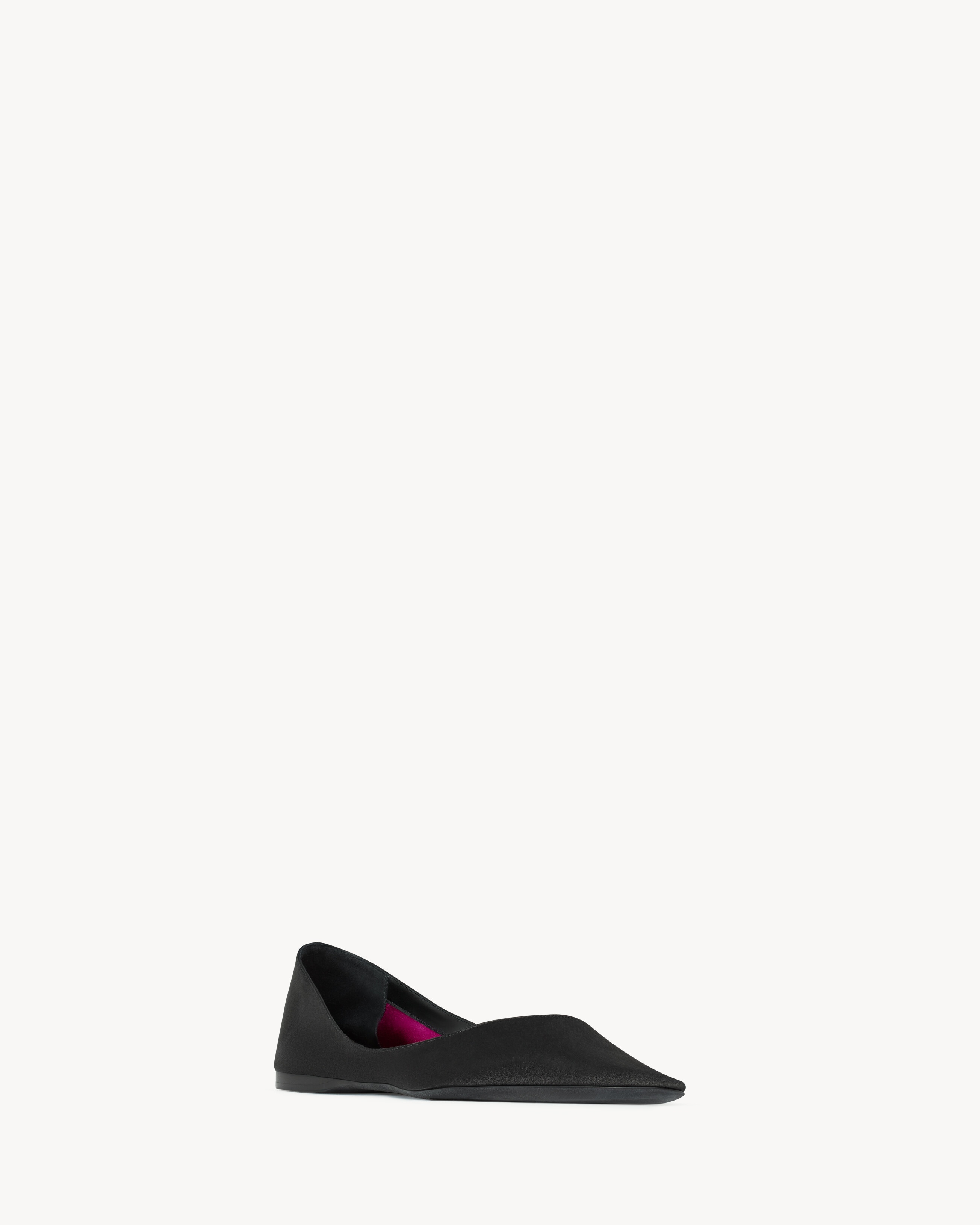 LOU BALLERINAS IN SATIN CREPE - 3