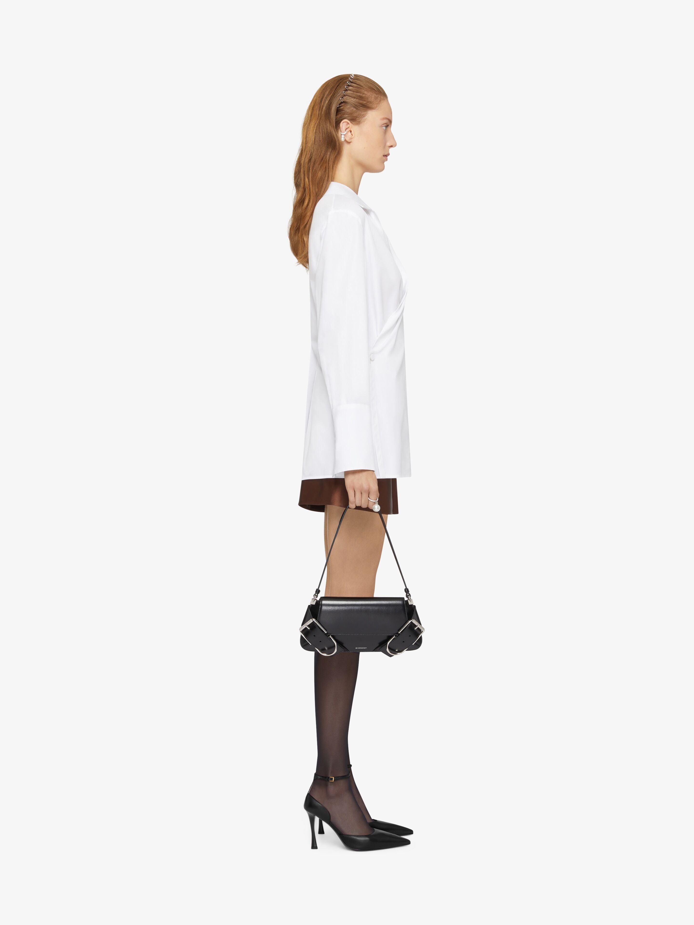 WRAP SHIRT IN POPLIN - 3