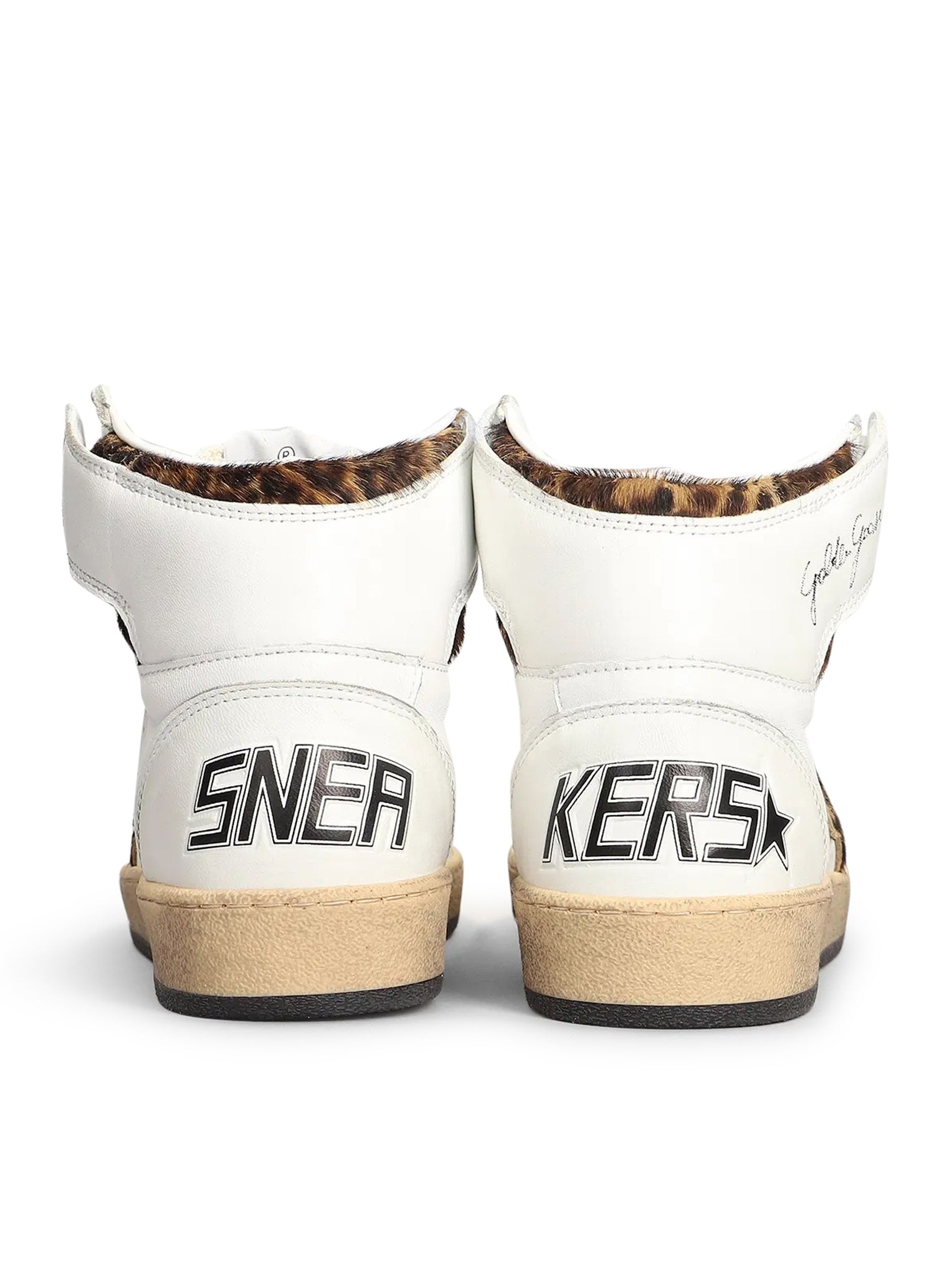 SKY-STAR SNEAKERS WITH LEO PONYSKIN INSERTS - 4