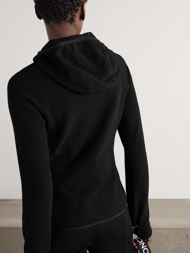 Appliquéd hooded fleece jacket 3