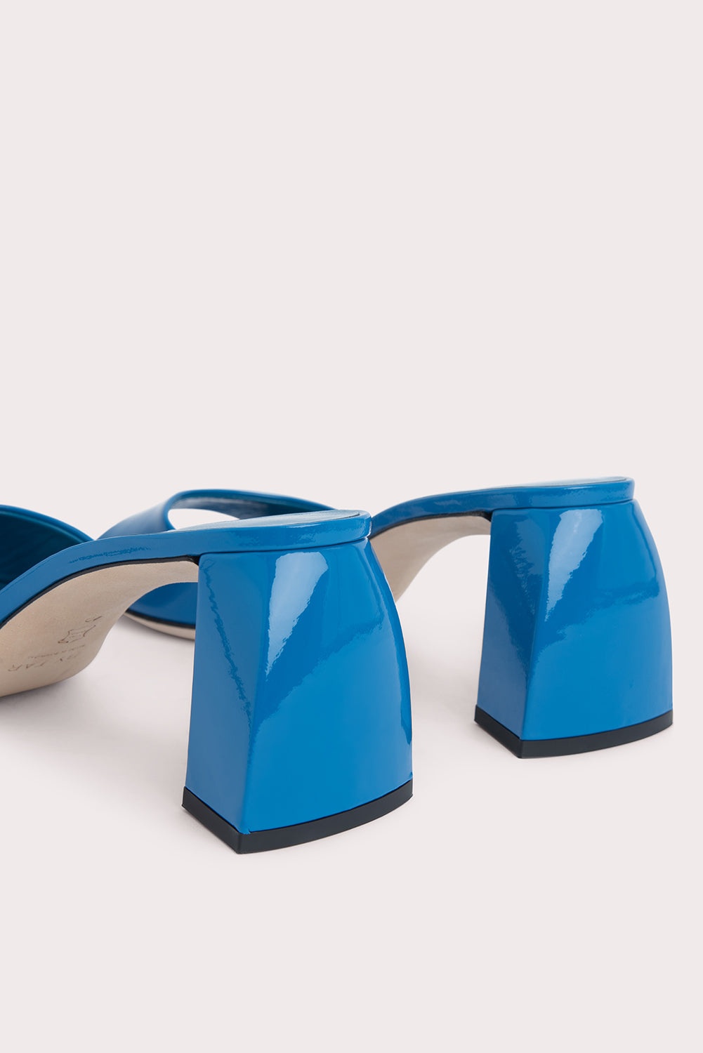 ROMY CERULEAN PATENT LEATHER - 4