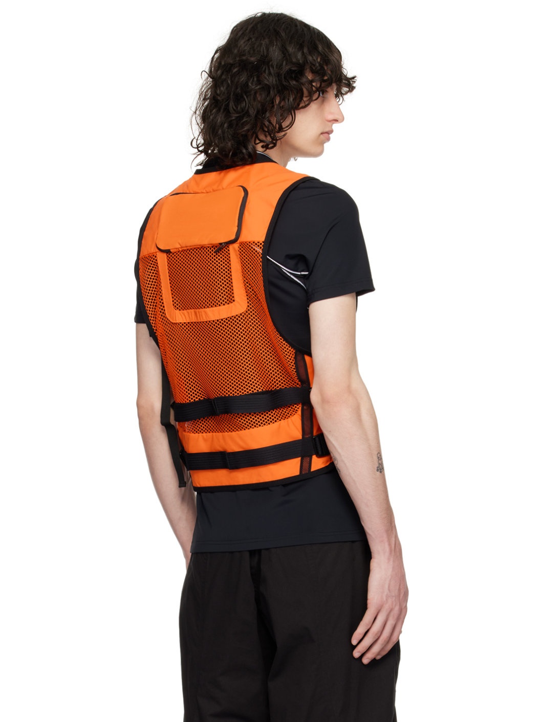 Orange Utility Vest - 3