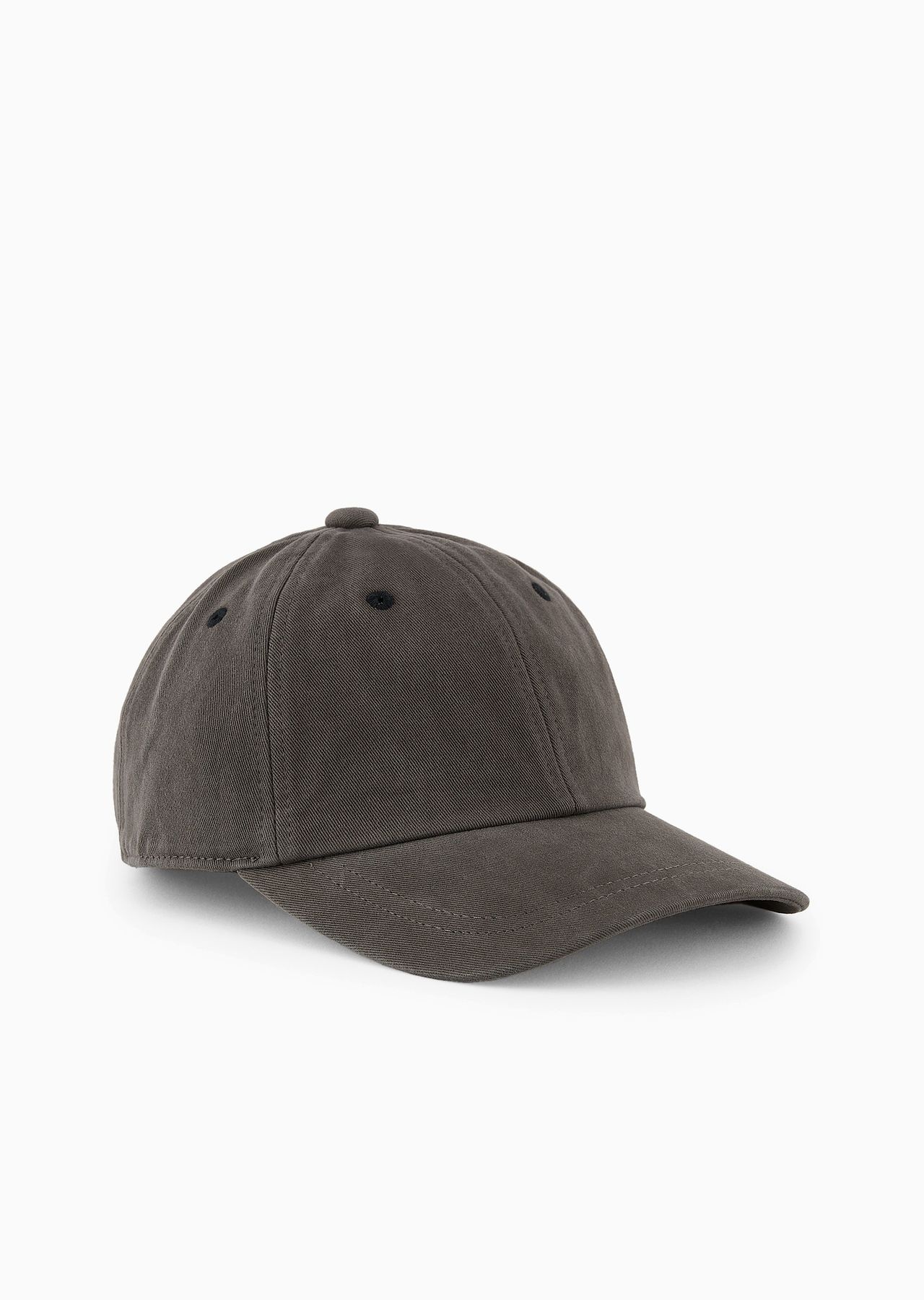 Canvas baseball cap with embroidered EA - 1