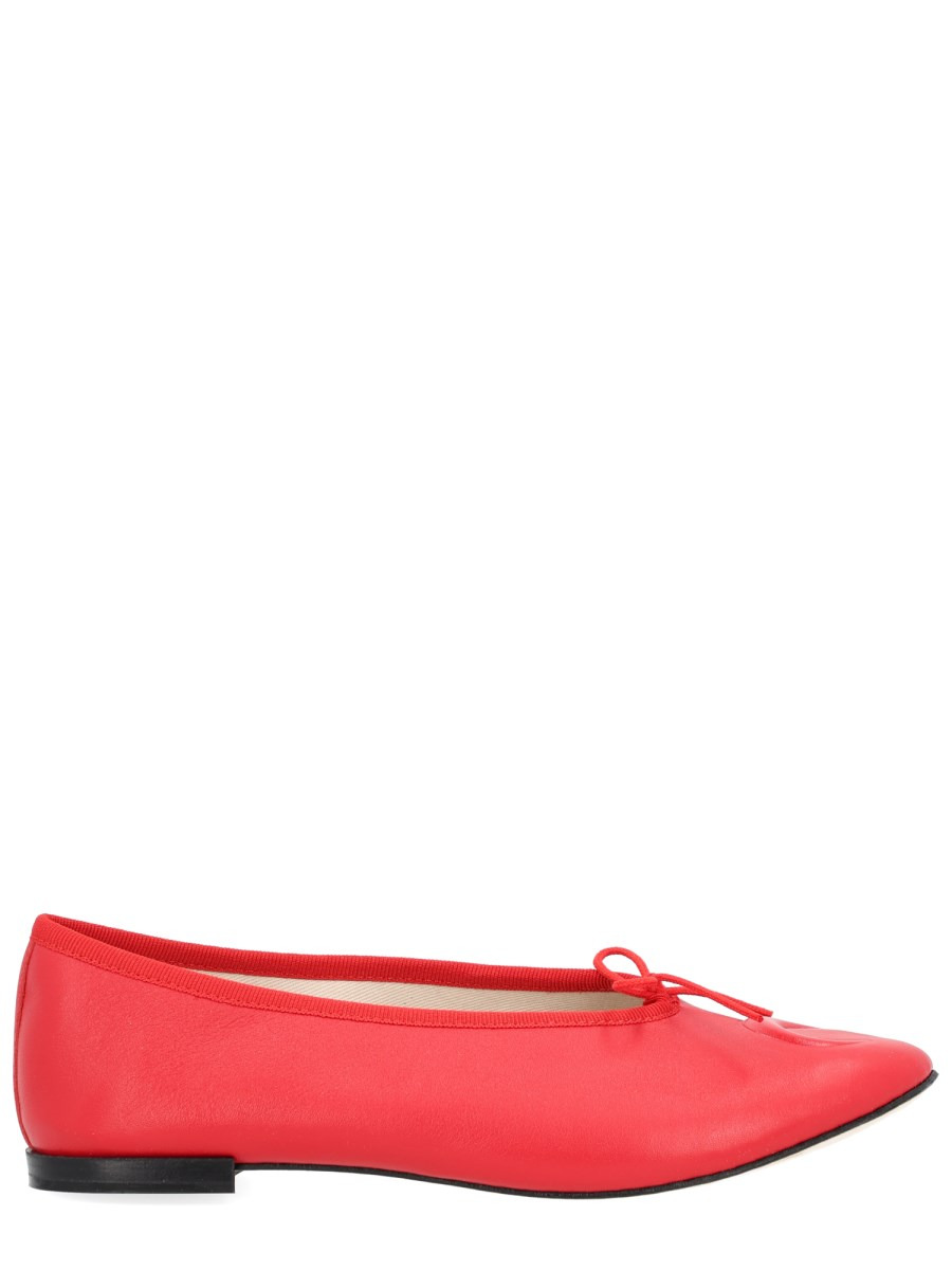 BALLERINA LILOUH MARINE SERRE X REPETTO IN NAPPA LEATHER - 1
