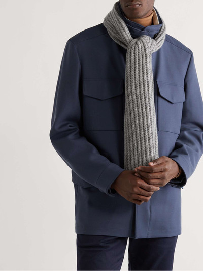 Loro Piana Ribbed Cashmere Scarf outlook