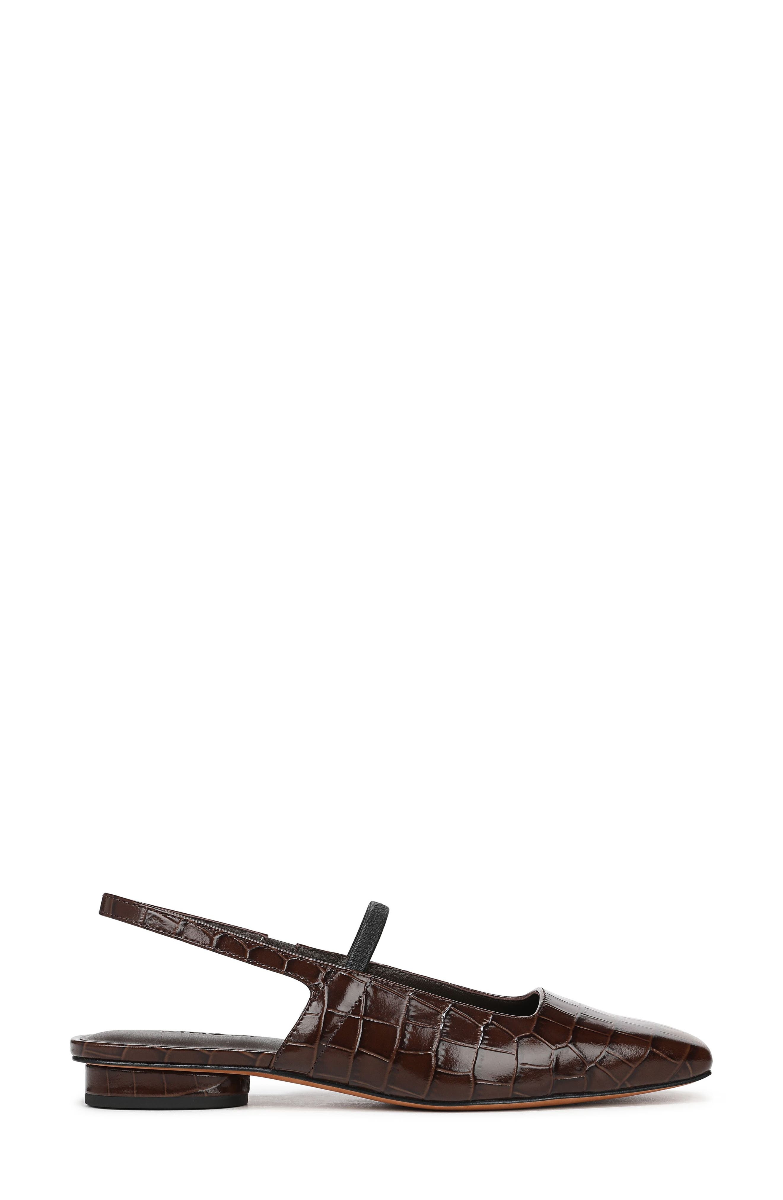 Vince Venice Slingback Flat in Cacaobrown at Nordstrom - 3
